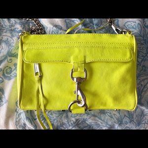 Rebecca Minkoff Neon Yellow Crossbody Bag